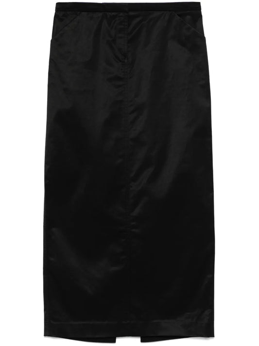 Straight Midi Skirt