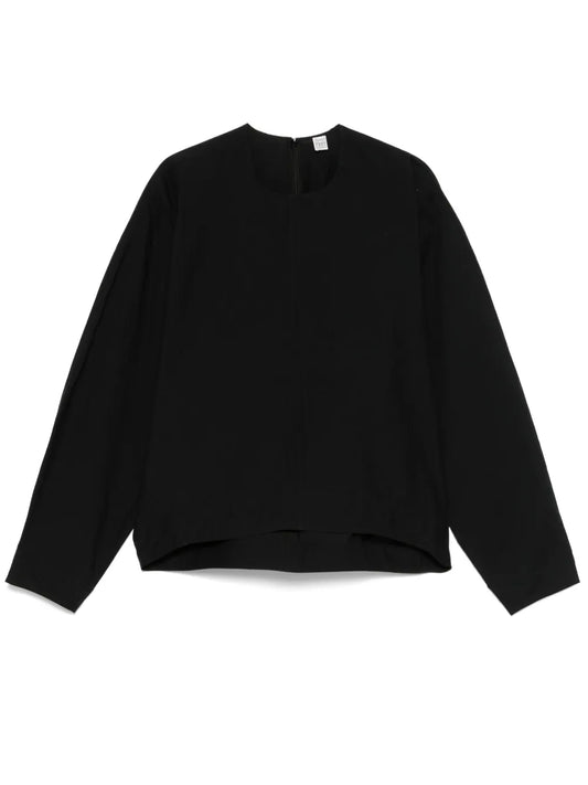 Batwing-Sleeve Blouse