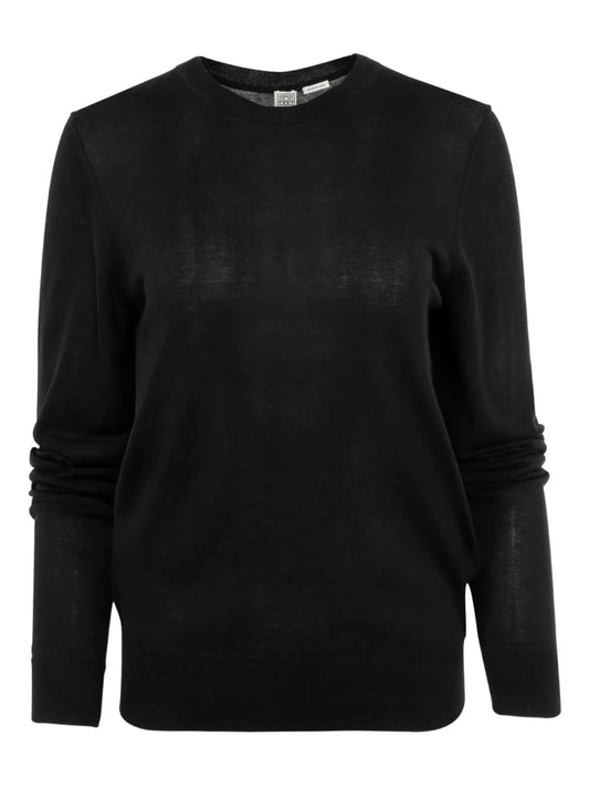 Crew-Neck Long-Sleeve Sweater