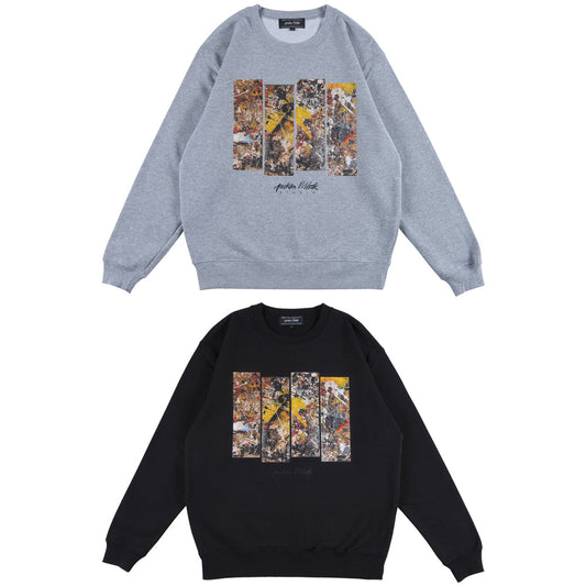 Medicom Jackson Pollock Studio Crewneck Sweatshirt "Floor Boards 01"