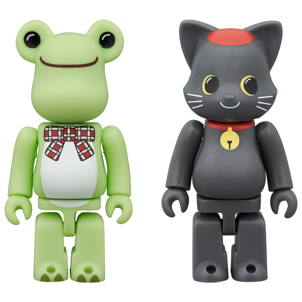 Medicom Be@Rbrick Pickles The Frog ＆ Ny@Brick Pierre The Black Cat