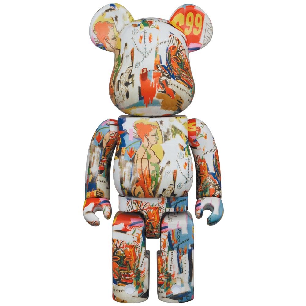 Medicom Be@Rbrick X Andy Warhol X Jean-Michel Basquiat #4