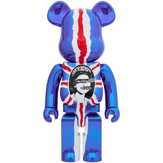 Medicom Be@Rbrick Sex Pistols "God Save The Queen" Chrome Ver.