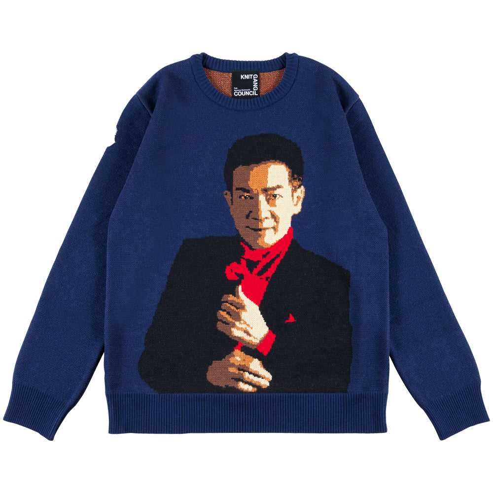 Medicom Mle "Toshihiko Tahara" Knit Gang Council Crew Neck Sweater "Toshi"