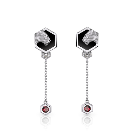 Hexagon Mini Earrings