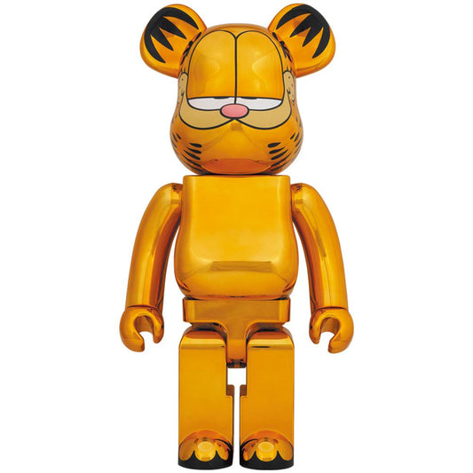 Medicom Be@Rbrick Garfield Gold Chrome Ver.