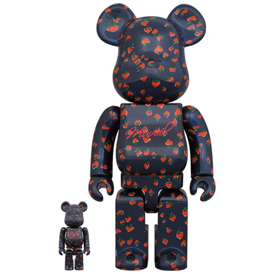 Medicom Be@Rbrick Muveil "Strawberry Pattern"