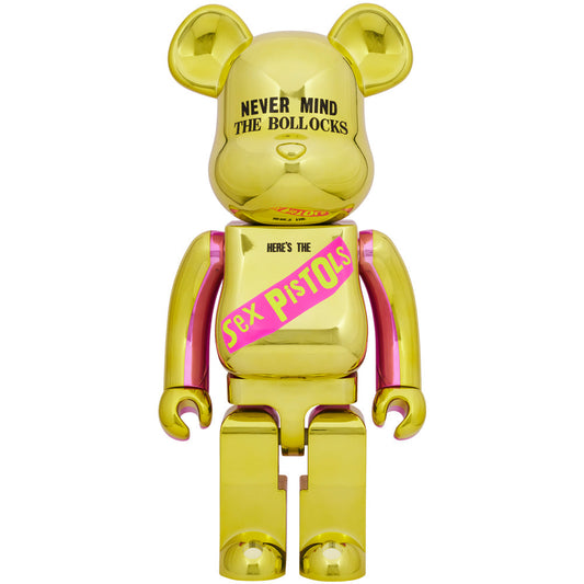 Medicom Be@Rbrick Sex Pistols "Never Mind The Bollocks" Chrome Ver.