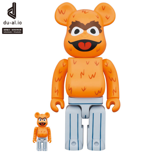 Medicom Be@Rbrick Oscar The Grouch (The Original Orange Fur Ver.)