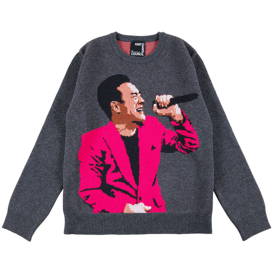 Medicom Mle "Toshihiko Tahara" Knit Gang Council Crew Neck Sweater "Live"