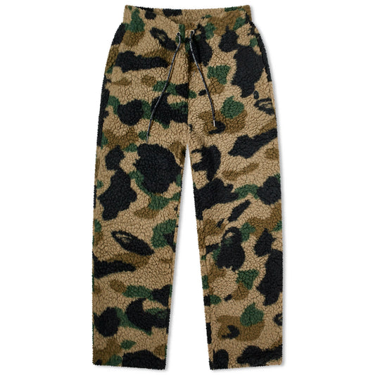 1St Camo Metal Logo Pin Fleece Pants