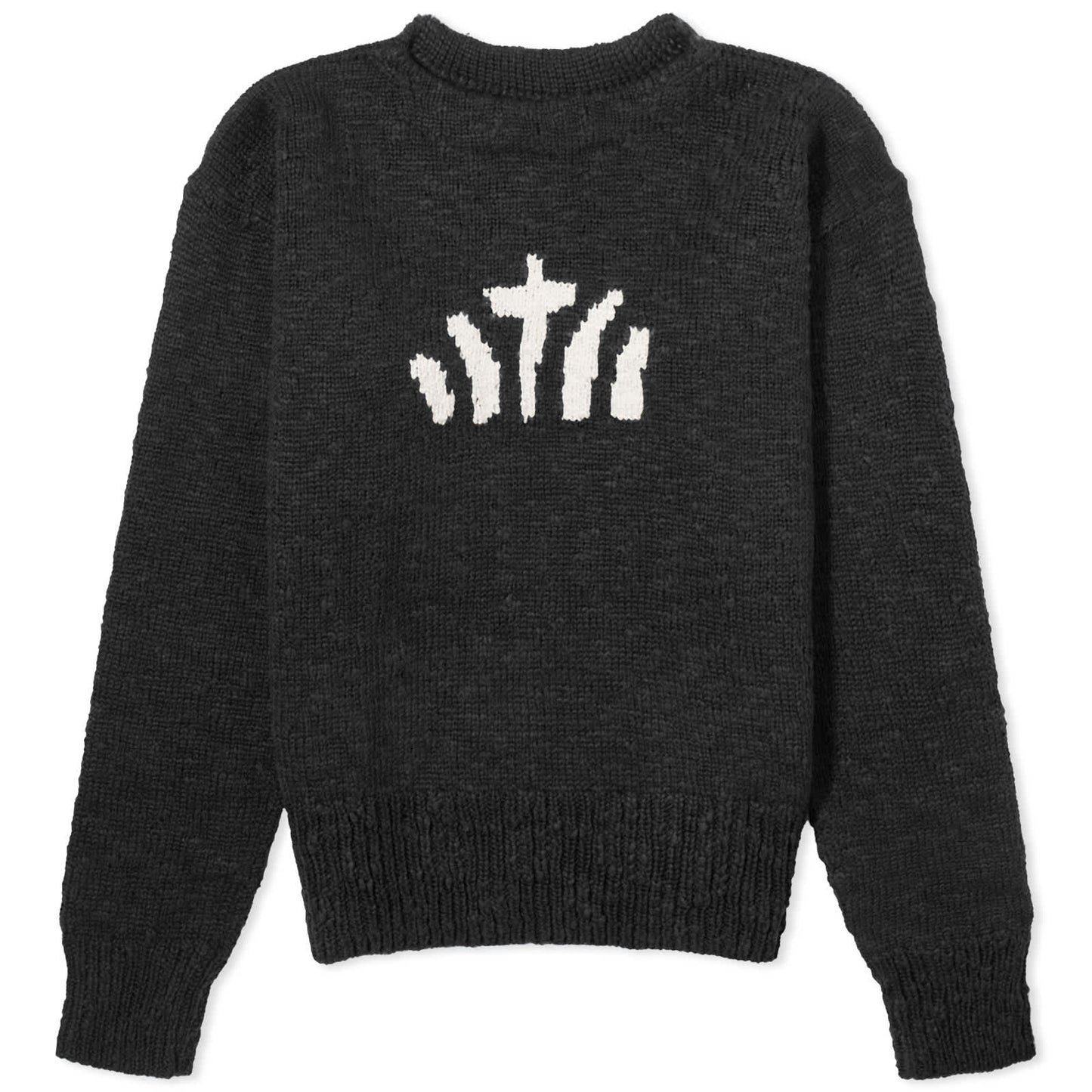 Intarsia Crew Knit