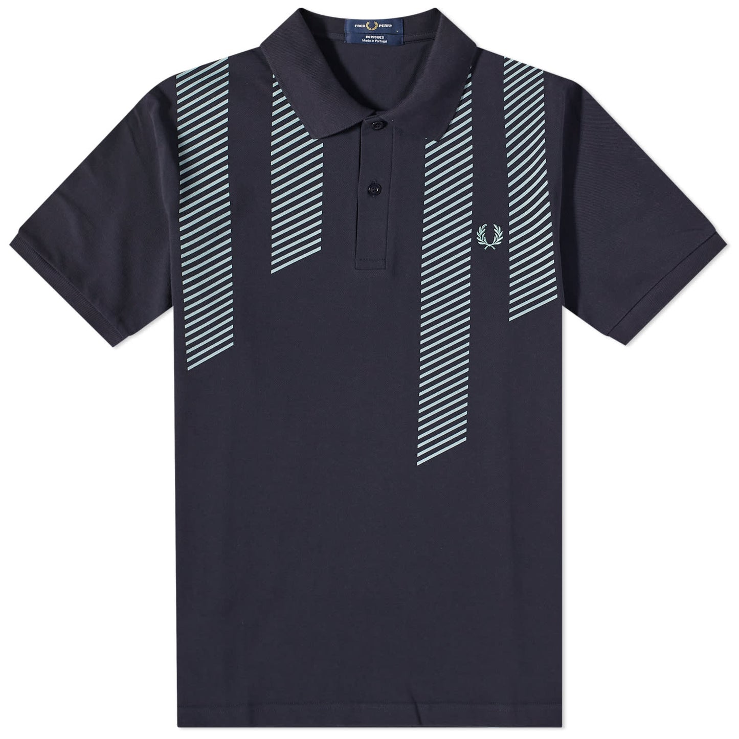 Glitch Stripe Polo