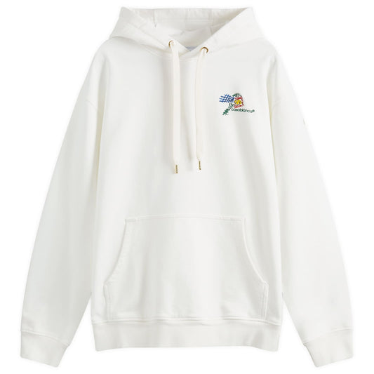 Croquis de Tennis Embroidered Hoodie