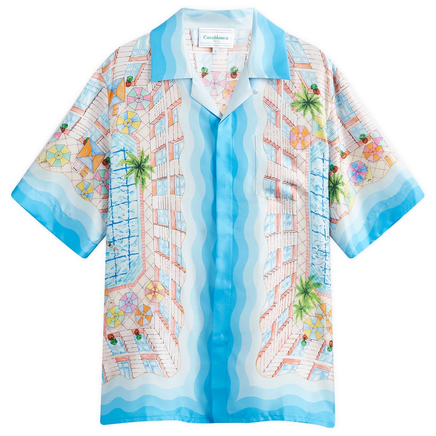 Le Plongeon Short Sleeve Silk Shirt