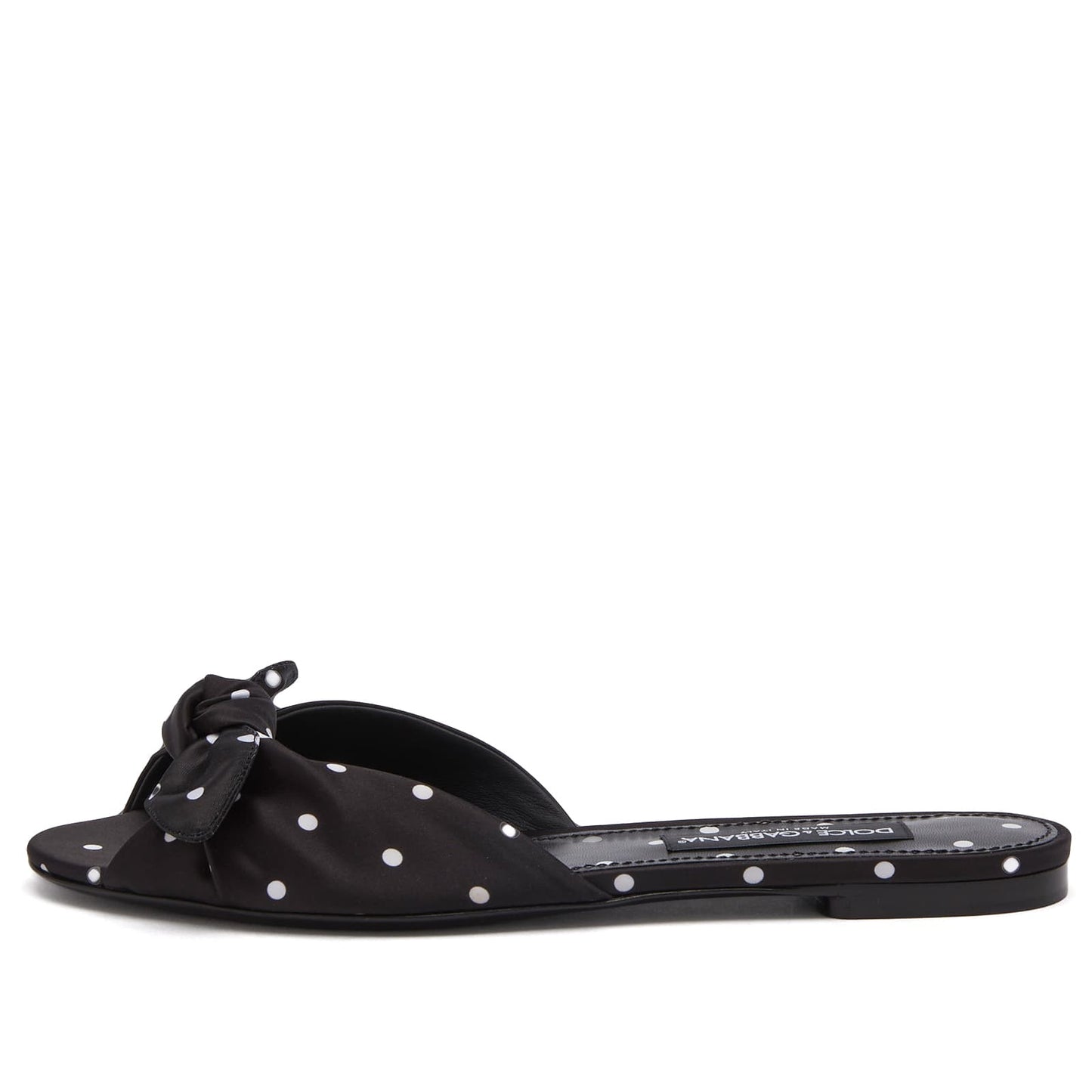 Slip On Mule in Polka Dot