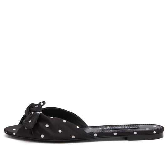 Slip On Mule in Polka Dot