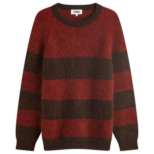 Suedehead Stripe Crew Knit