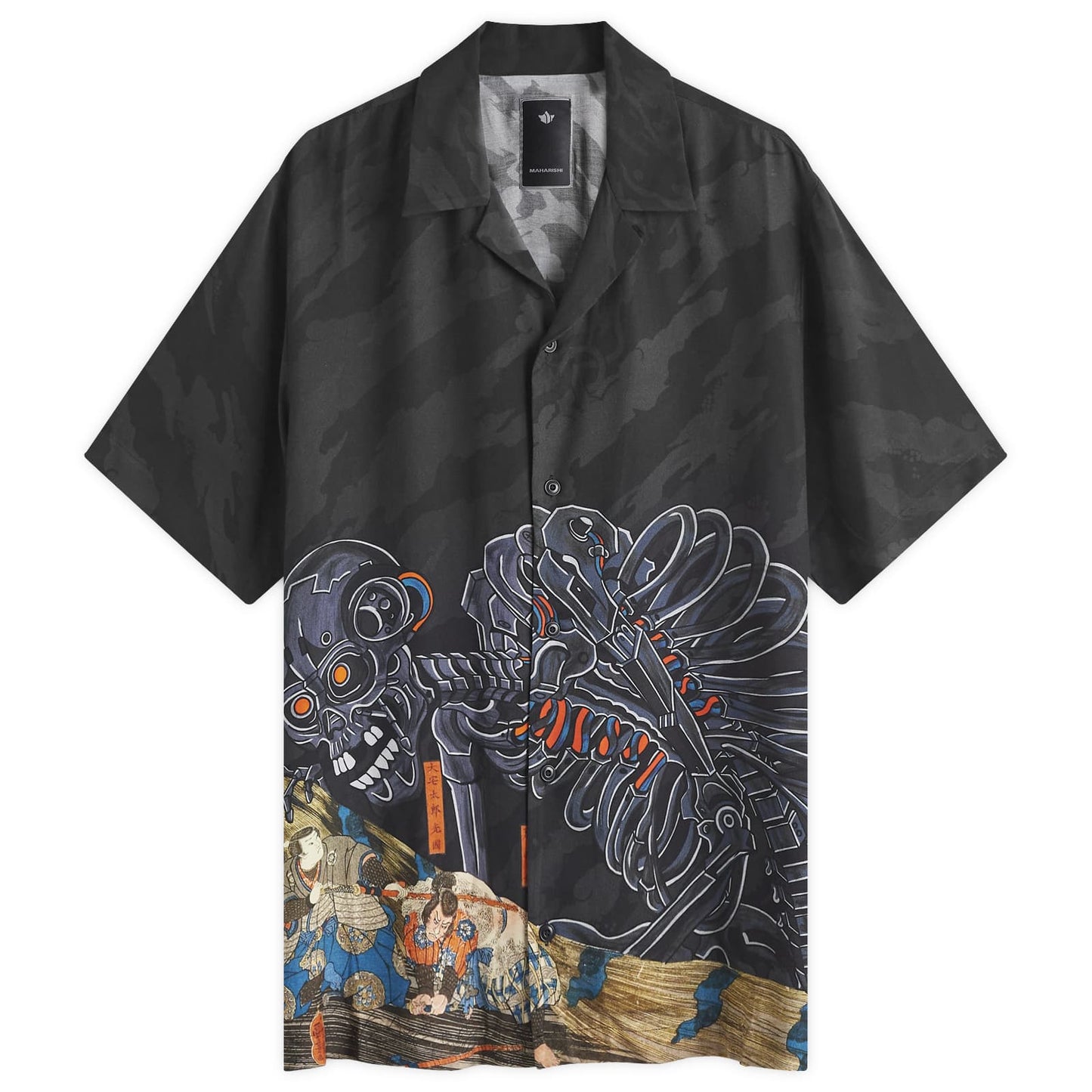 Cyber Skeleton Vacation Shirt