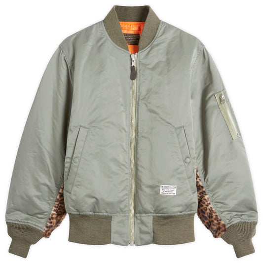 MA-1 Leopard Panel Flight Jacket
