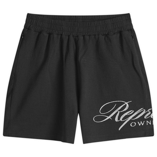 Owners Club Script Mesh Shorts