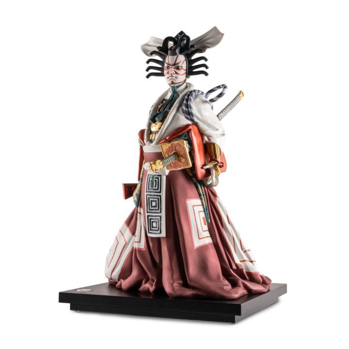 Japan-Kabuki Sculpture