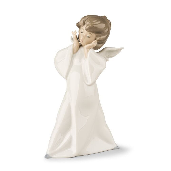 Mime Angel Figurine