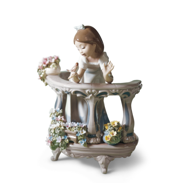 Morning Song Girl Figurine