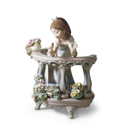 Morning Song Girl Figurine