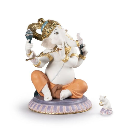 Bansuri Ganesha Figurine