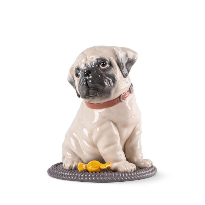 Puppie Pug Sculpture