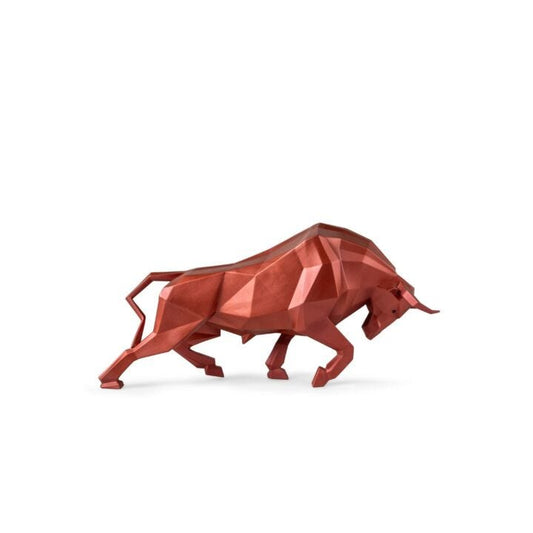 Bull Sculpture Metallic