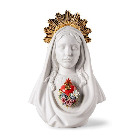 Immaculate Heart Of Mary Sculpture