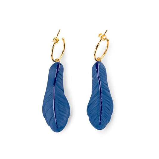 Paradise Wings Creole Earrings