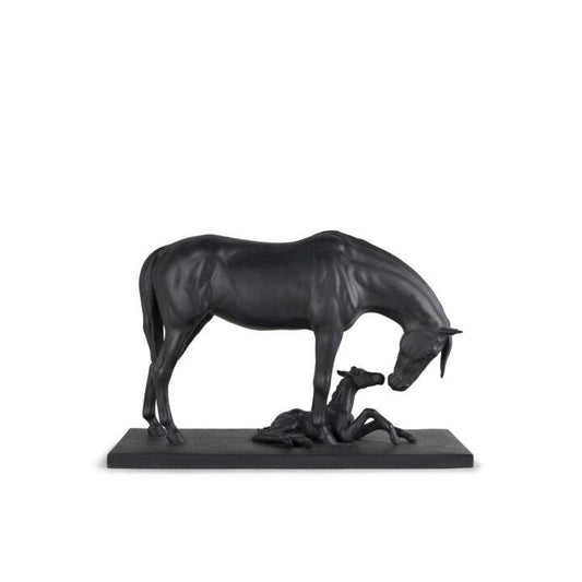 Mare And Foal Sculpture