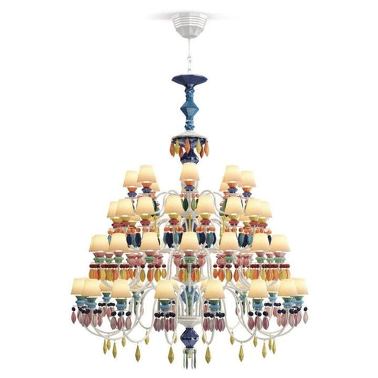 Belle De Nuit 56 Lights Chandelier Multicolor