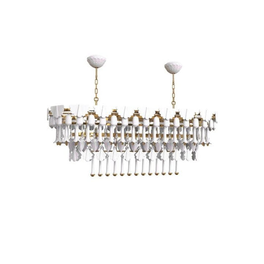 Seasons Chandelier Oval 150 cm Sunrise