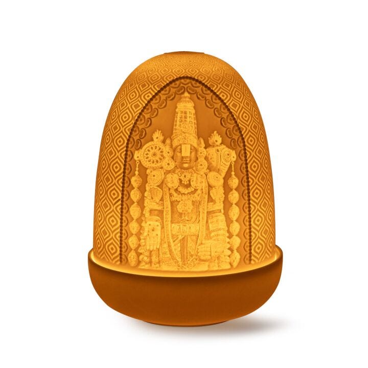 Lord Balaji Dome Table Lamp