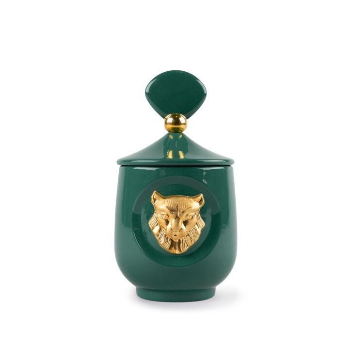 Lynx Candle Luxurious Animals - Wood Fire