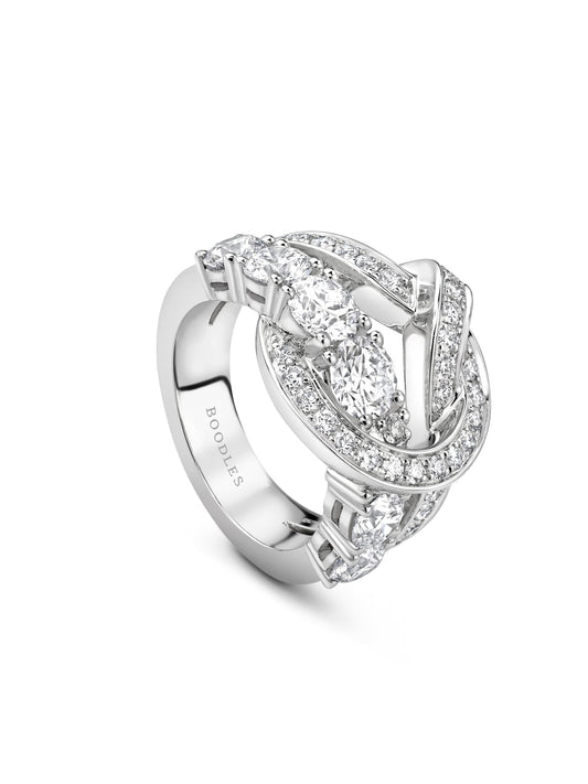 The Knot Diamond Ring