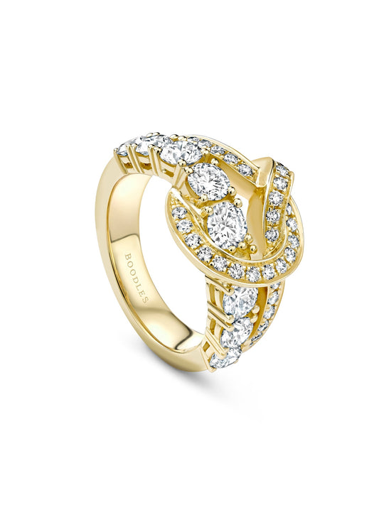 The Knot Diamond Ring