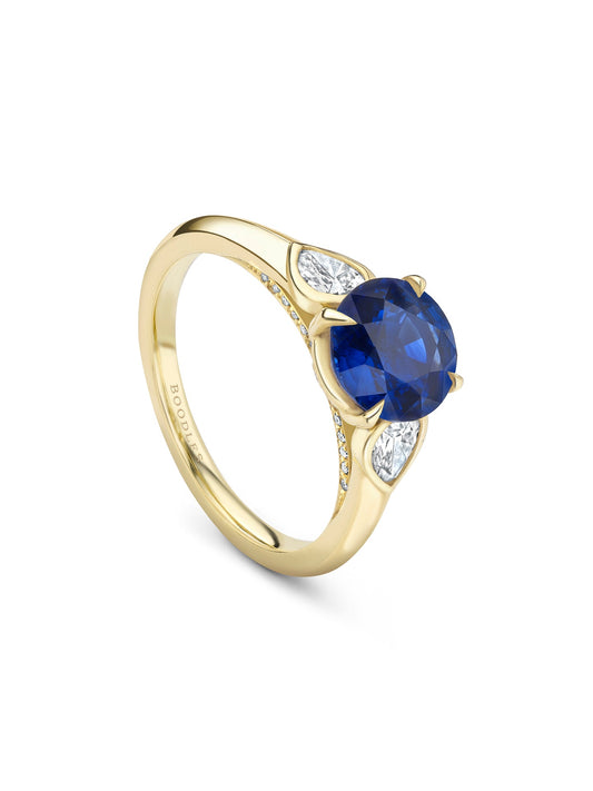 Trilogy Cupid Sapphire Ring