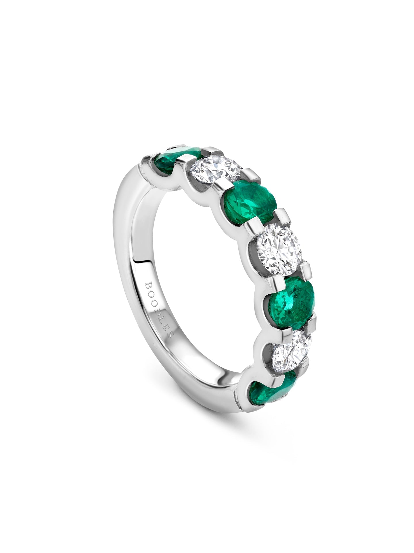 Classic Evermore Emerald Diamond Ring