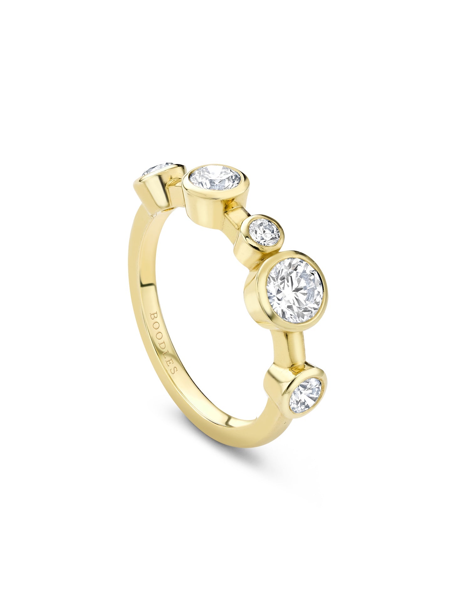 Raindance Half-Hoop Diamond Ring