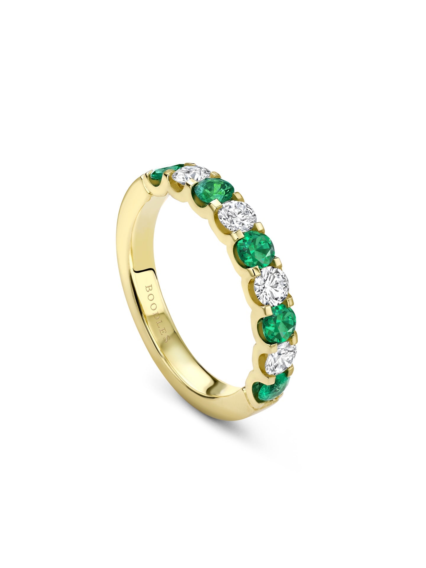 Classic Evermore Emerald Diamond Ring