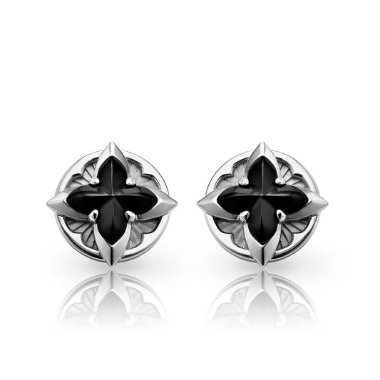 Bohemia Mini Onix Earrings