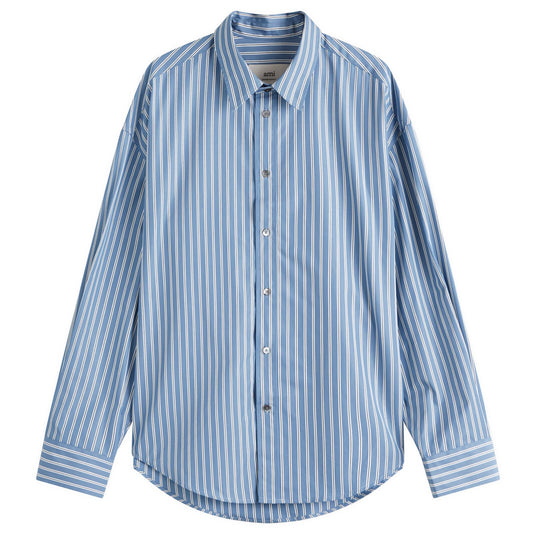 Boxy Fit Stripe Shirt