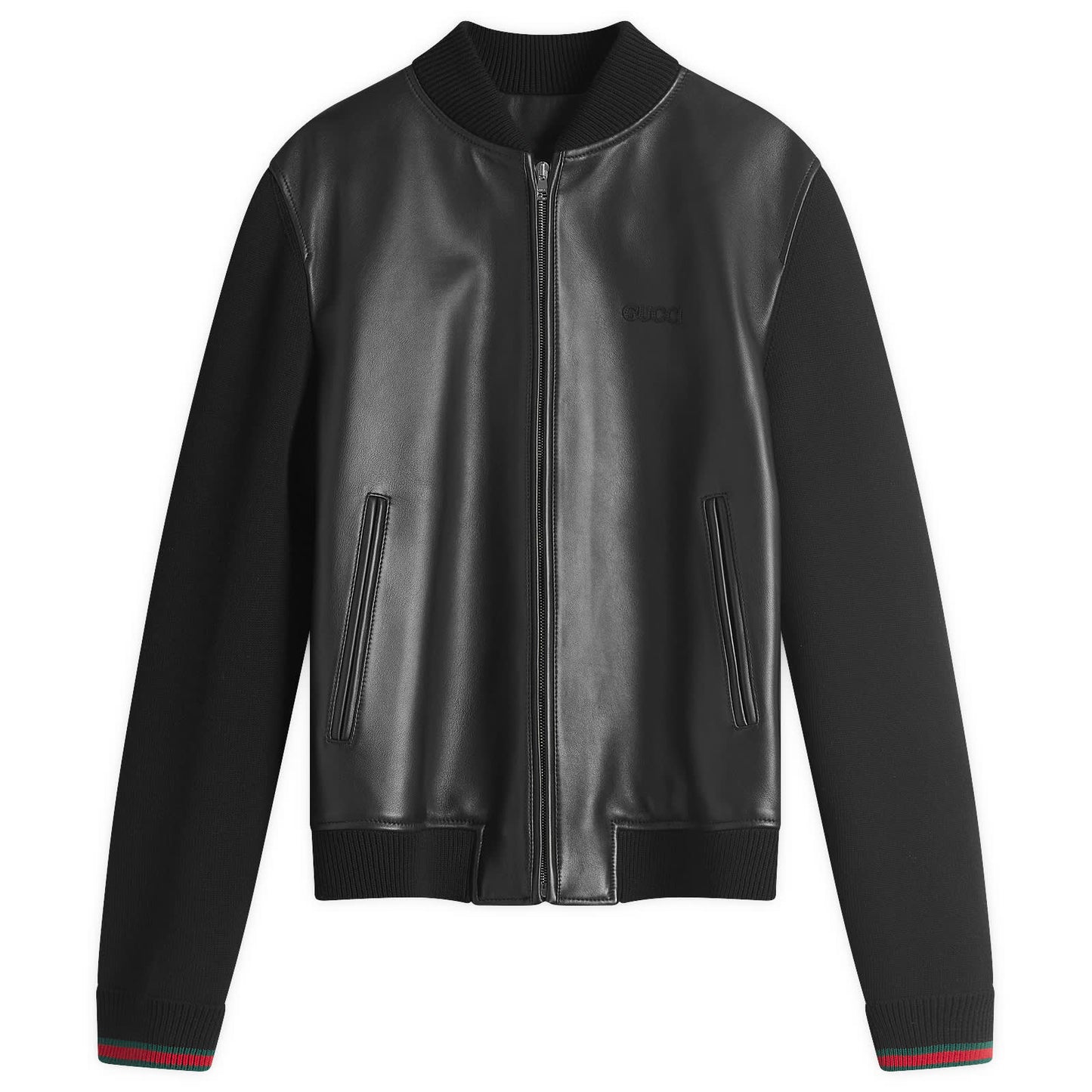 Nappa Leather Bomber Jacket