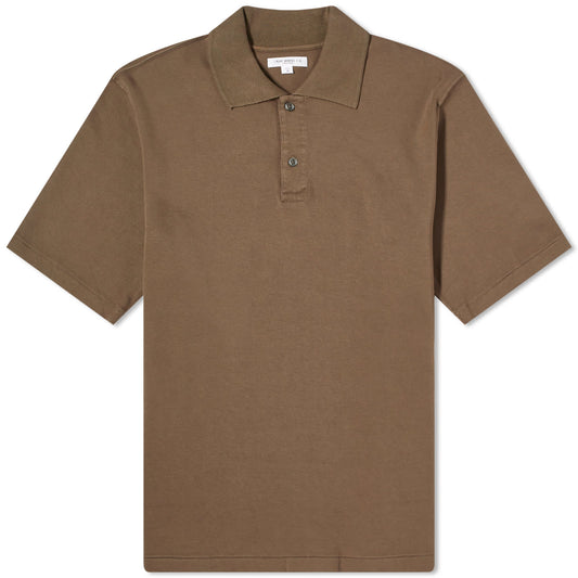 Interlock Two Button Polo