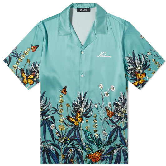 Botanical Silk Vacation Shirt